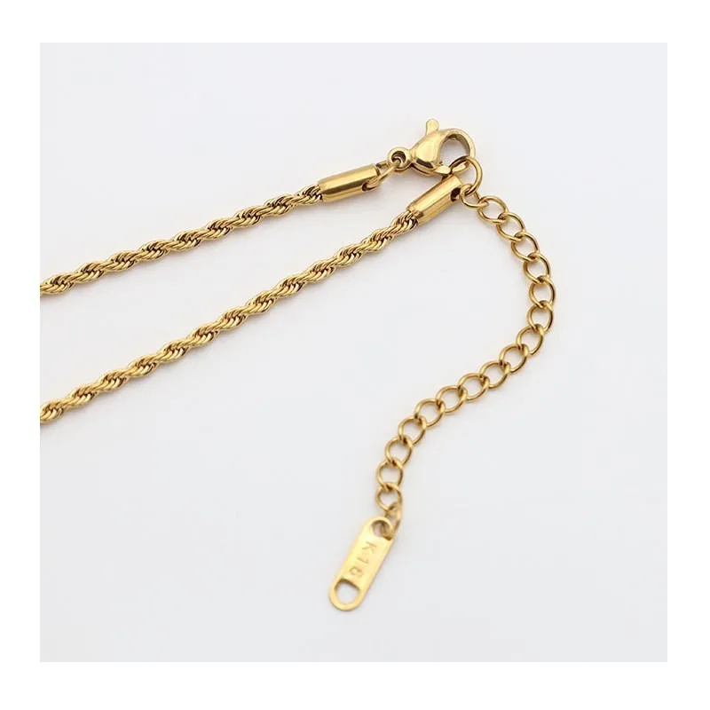 Processing Custom Titanium Steel Necklace Niche High-end Sweater Chain Twist Pearl Necklace Does Not Fade
Processing Custom Titanium Steel Necklace Niche High-end Sweater Chain Twist Pearl Necklace Does Not Fade