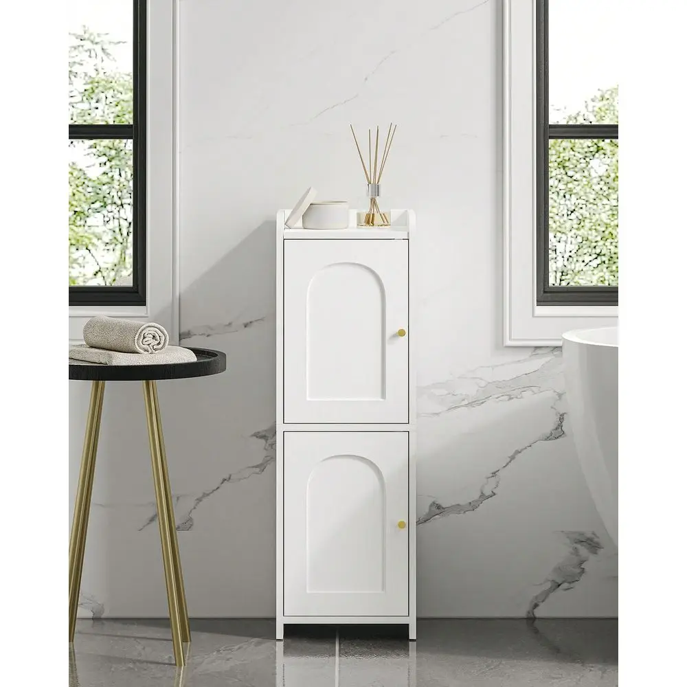 Bathroom Storage Cabinet, Corner Floor Cabinet With 2 Doors And Adjustable Shelf, Narrow Toilet Paper Cabinet, Bathroom Organiz
Bathroom Storage Cabinet, Corner Floor Cabinet With 2 Doors And Adjustable Shelf, Narrow Toilet Paper Cabinet, Bathroom Organiz