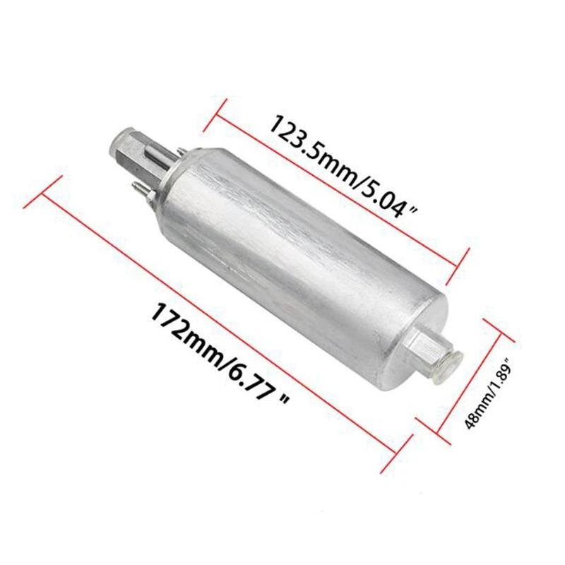 255LPH External Inline FUEL PUMP GSL392 GSL-392 HIGH PRESSURE FUEL PUMP with KIT
255LPH External Inline FUEL PUMP GSL392 GSL-392 HIGH PRESSURE FUEL PUMP with KIT