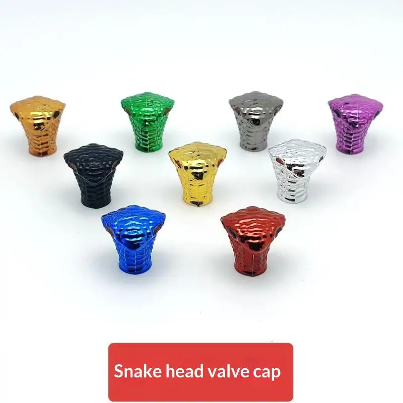 2PCS Personalized Snake Head Copper Core Rubber Series Valve Cap Valve Cover Automobiles And Motorcycles Air Valve Dust Cover
2PCS Personalized Snake Head Copper Core Rubber Series Valve Cap Valve Cover Automobiles And Motorcycles Air Valve Dust Cover