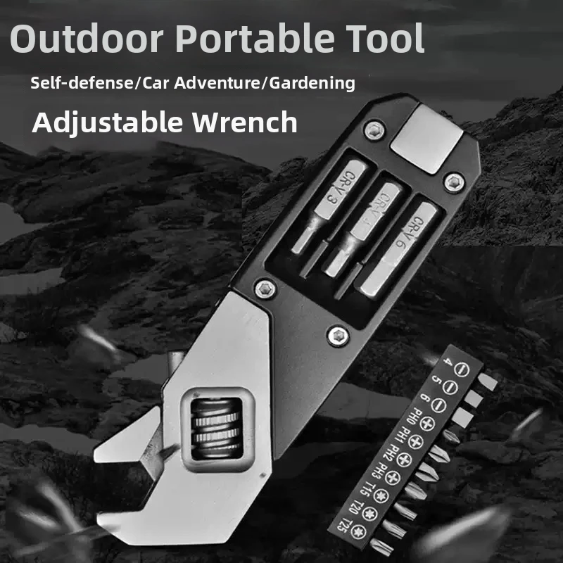 Multifunction Adjustable Wrench Folding Hex Key Allen Wrench Tool with Screws Portable Compact Hand Tool for Repair DIY Use
Multifunction Adjustable Wrench Folding Hex Key Allen Wrench Tool with Screws Portable Compact Hand Tool for Repair DIY Use