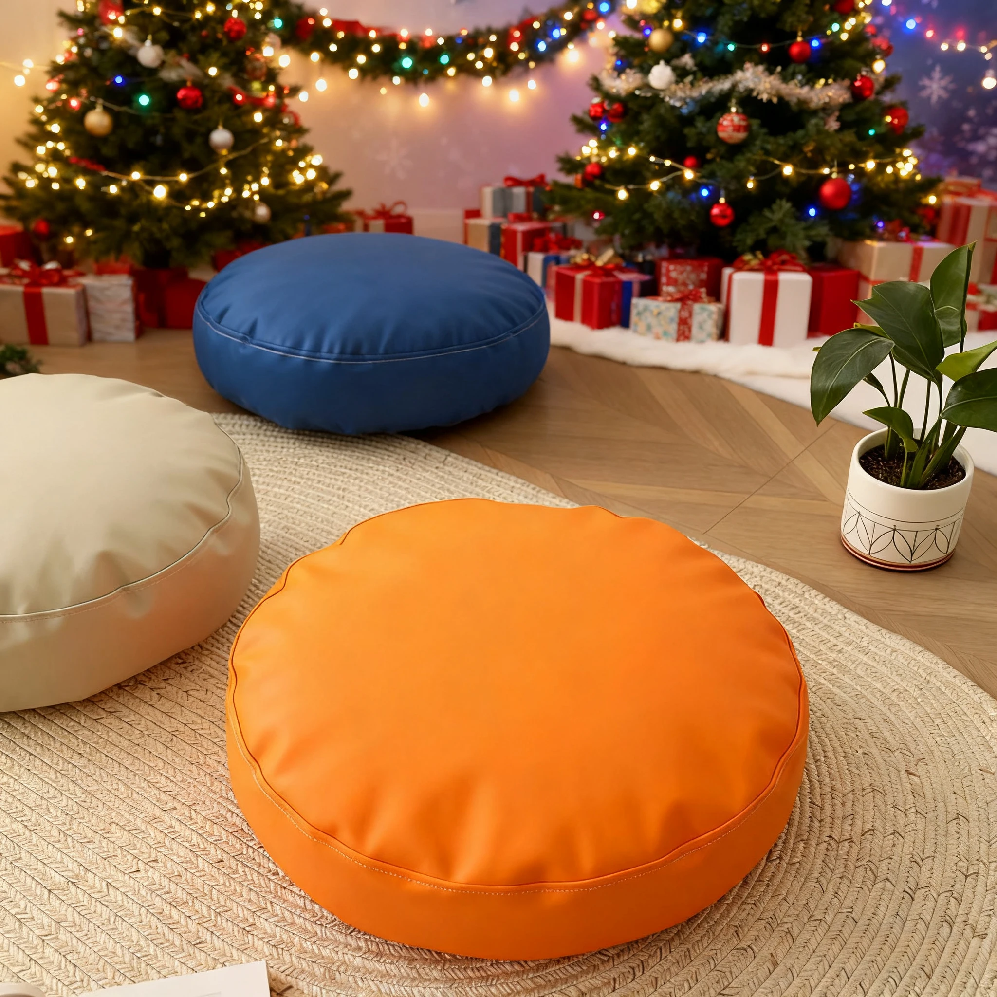 Newest Pu Leather Floor Seat Pillow Solid Color Durable Easy To Clean Thickened Tatami Cushion for Bay Window Office Bedroom 쿠션
Newest Pu Leather Floor Seat Pillow Solid Color Durable Easy To Clean Thickened Tatami Cushion for Bay Window Office Bedroom 쿠션
