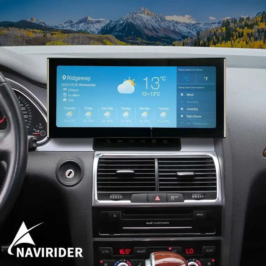 12,3-дюймовый 1920*720 Qled-экран для AUDI Q7 2006-2015 Android 14, автомобильный радиоприемник, мультимедийный видеоплеер, стерео GPS, беспроводной CarPlay
12,3-дюймовый 1920*720 Qled-экран для AUDI Q7 2006-2015 Android 14, автомобильный радиоприемник, мультимедийный видеоплеер, стерео GPS, беспроводной CarPlay