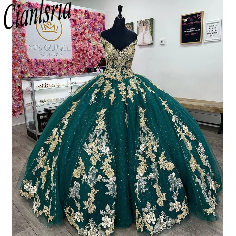Зеленое платье Quinceanera 2023, бальные платья ручной работы с 3D аппликацией, блестками, сердечком и цветами, платья 15 лет
Зеленое платье Quinceanera 2023, бальные платья ручной работы с 3D аппликацией, блестками, сердечком и цветами, платья 15 лет