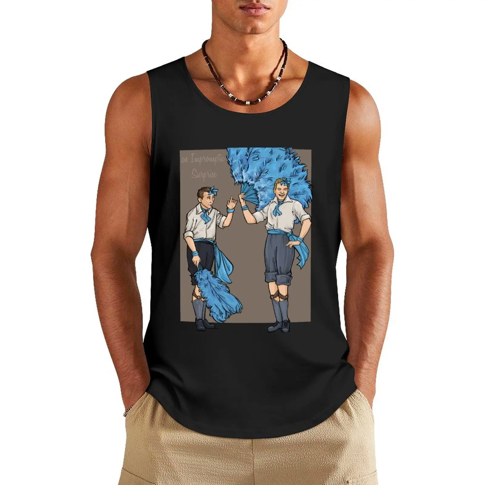 An Impromptu Surprise Tank Top Men's sports t-shirt T-shirt men bodybuilding men clothes t shirt gym
An Impromptu Surprise Tank Top Men's sports t-shirt T-shirt men bodybuilding men clothes t shirt gym