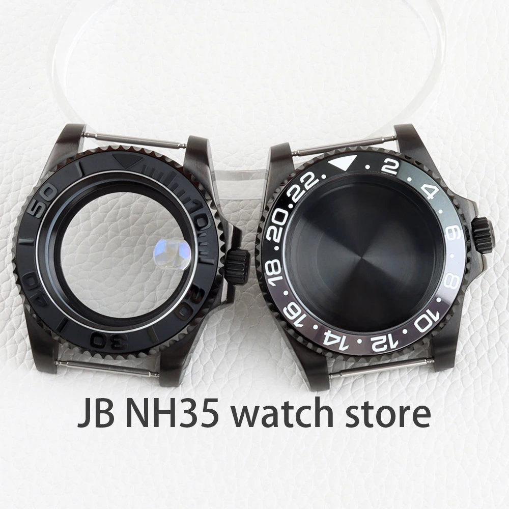 40mm Black NH35 Case For Submariner GMT Yacht Nh34 Nh35 Nh36 Automatic Movement 28.5mm Dial Sapphire Glass Diving Watch Case
40mm Black NH35 Case For Submariner GMT Yacht Nh34 Nh35 Nh36 Automatic Movement 28.5mm Dial Sapphire Glass Diving Watch Case