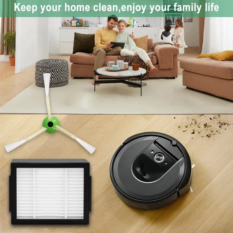 Запасные части AD11, боковая щетка HEPA-фильтр, совместимый с iRobot Roomba E5 E6 E7 I3 I4 I5 I7, аксессуары для пылесосов
Запасные части AD11, боковая щетка HEPA-фильтр, совместимый с iRobot Roomba E5 E6 E7 I3 I4 I5 I7, аксессуары для пылесосов