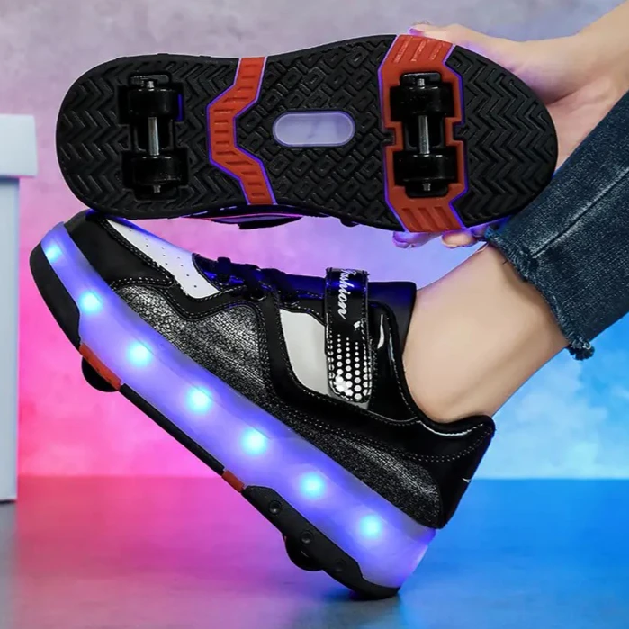 Кроссовки на четырех колесах, повседневная спортивная обувь, роликовые коньки на четырех колесах, подарки для детей, детские кроссовки
Кроссовки на четырех колесах, повседневная спортивная обувь, роликовые коньки на четырех колесах, подарки для детей, детские кроссовки