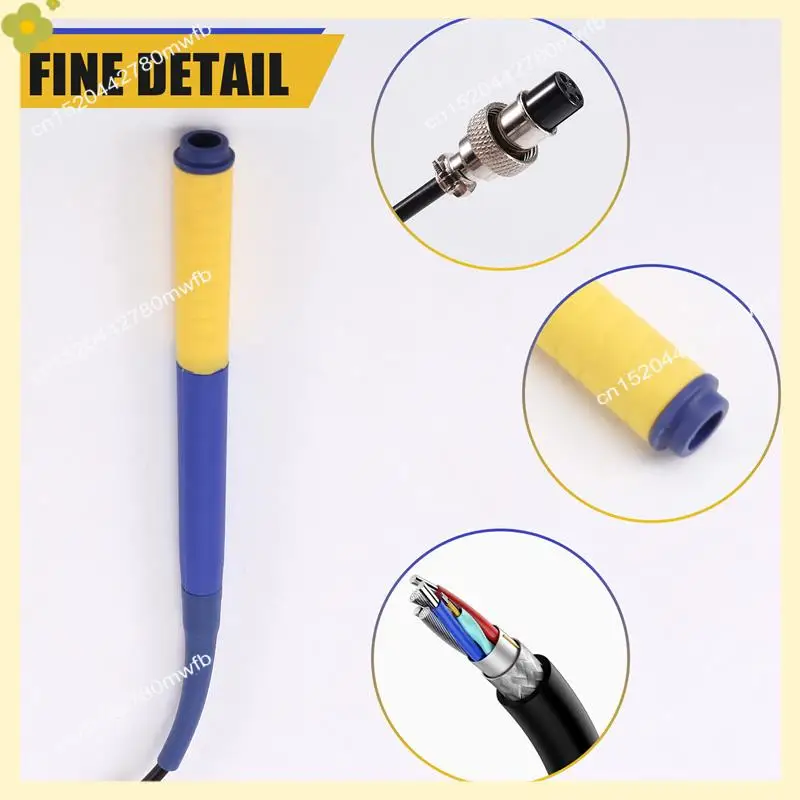 LDHL T12 Plug-In Handle Soldering Station Plug-In Replacement Handle 5 Pinhole Soldering Pen Assembly
LDHL T12 Plug-In Handle Soldering Station Plug-In Replacement Handle 5 Pinhole Soldering Pen Assembly