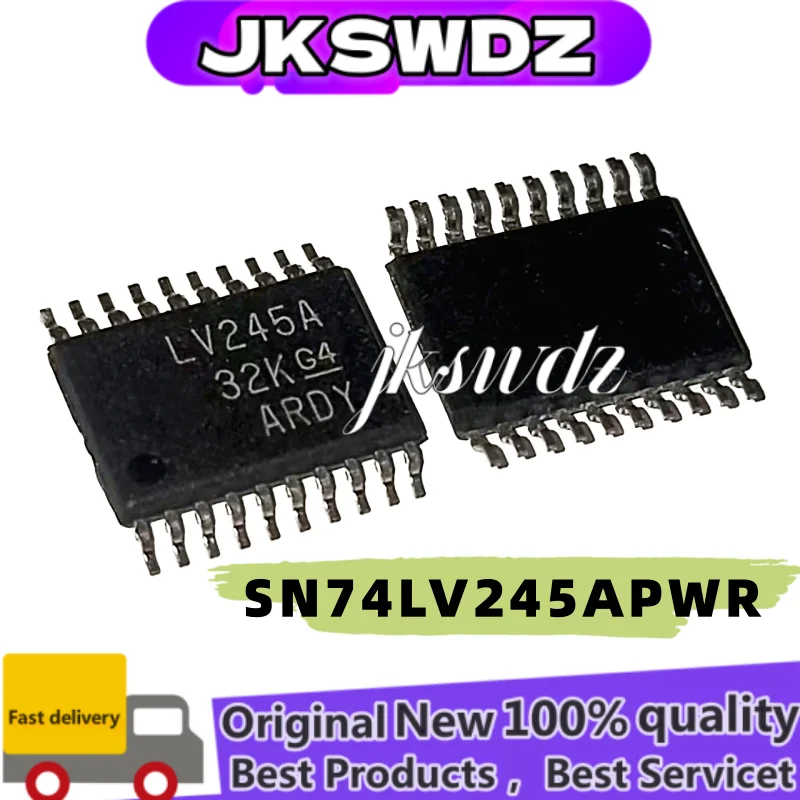 10PCS 100% new SN74LV245APWR SN74LV245A LV245A SOP-20
10PCS 100% new SN74LV245APWR SN74LV245A LV245A SOP-20