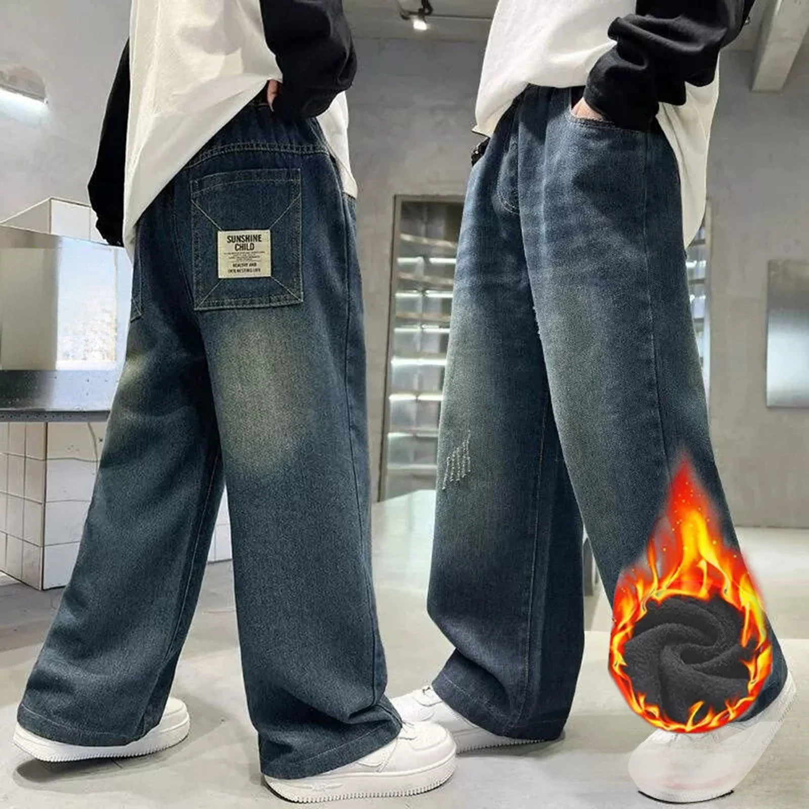 Infant Boy Leggings Boys Pants Childrens Jeans Medium And Large Childrens Trousers Handsome Fleece Athletic Pants Boys 12
Infant Boy Leggings Boys Pants Childrens Jeans Medium And Large Childrens Trousers Handsome Fleece Athletic Pants Boys 12