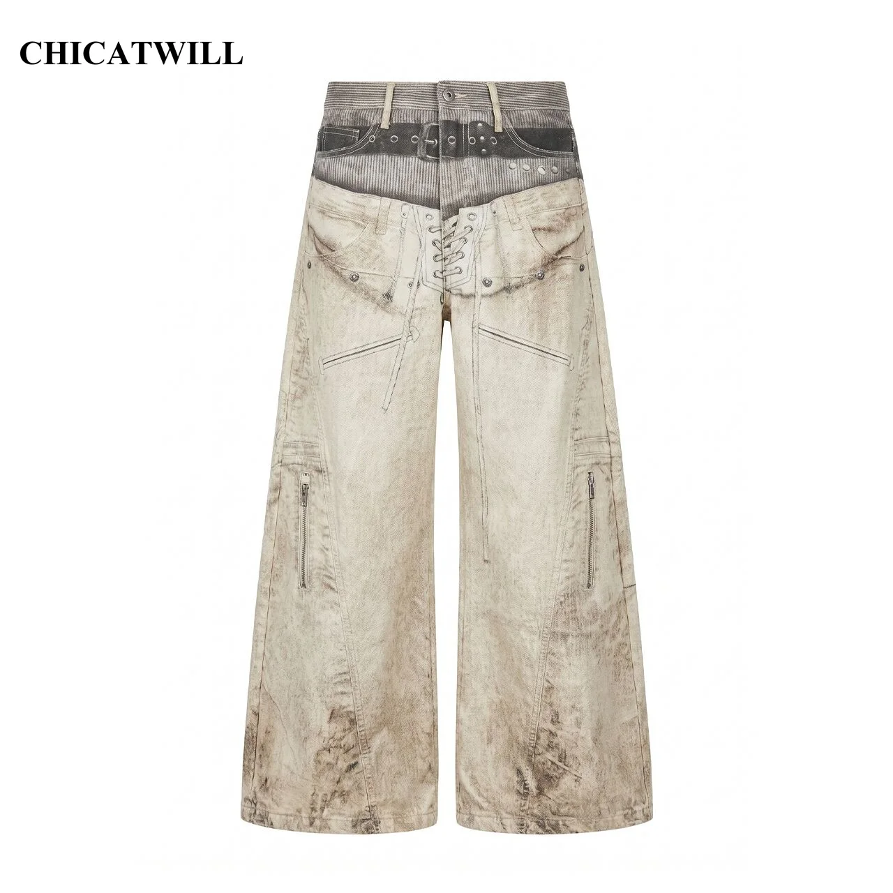 CHIC High Street Baggy Jeans for Men American Retro 3D Printed Pattern Distressed Denim Straight Pants Trendy Women Trousers
CHIC High Street Baggy Jeans for Men American Retro 3D Printed Pattern Distressed Denim Straight Pants Trendy Women Trousers