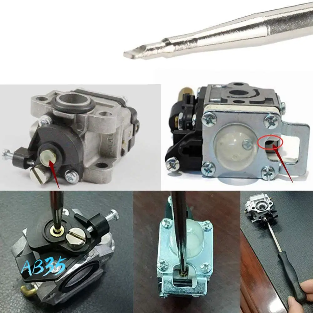 AB35-Carburetor Adjustment Tool With Carburetor Cleaning Brush Needle For Common 2 Cycle Small Engine ECHO STIHL Poulan Husqvarn
AB35-Carburetor Adjustment Tool With Carburetor Cleaning Brush Needle For Common 2 Cycle Small Engine ECHO STIHL Poulan Husqvarn