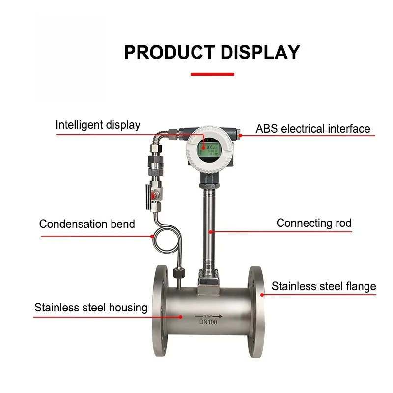 Hot Sale AOBO Stainless Steel Vortex Flow Meter DN 50 Steam Air Flow Meter Efficient Measurement OEM ODM
Hot Sale AOBO Stainless Steel Vortex Flow Meter DN 50 Steam Air Flow Meter Efficient Measurement OEM ODM