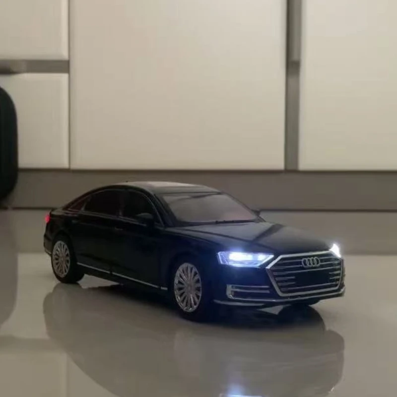 1:24 Audi A8 Diecast Alloy Metal Toy Car Miniature car Model Pull Back Sound & Light Doors Openable Collection Gift For Boy C186
1:24 Audi A8 Diecast Alloy Metal Toy Car Miniature car Model Pull Back Sound & Light Doors Openable Collection Gift For Boy C186