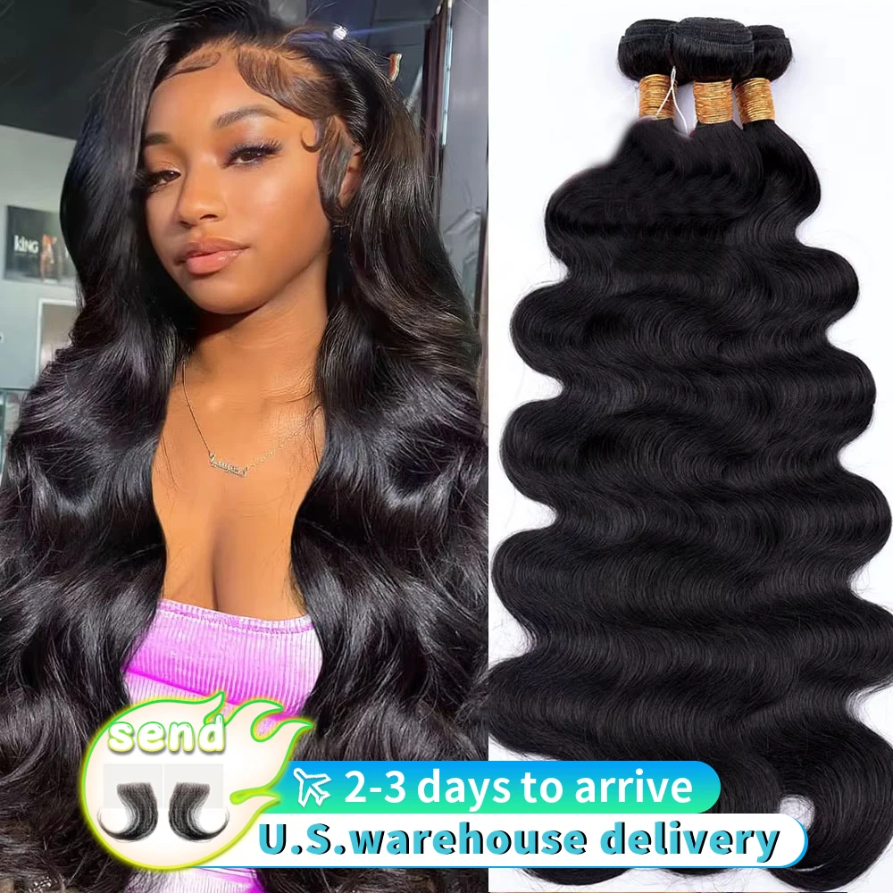 Body Wave Bundles Human Hair 2/3/4 Bundles 100% Human Hair Natural Black Color Brazilian Virgin Weave Bundles Hair Extensions
Body Wave Bundles Human Hair 2/3/4 Bundles 100% Human Hair Natural Black Color Brazilian Virgin Weave Bundles Hair Extensions