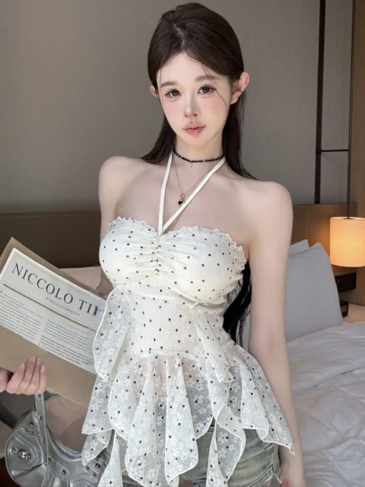 Summer New Style Hot Girl Slim Fit Vest Women's Sleeveless One Shoulder Pure Desire Chest Pad Short Top City Walk Polyester F...
Summer New Style Hot Girl Slim Fit Vest Women's Sleeveless One Shoulder Pure Desire Chest Pad Short Top City Walk Polyester F...