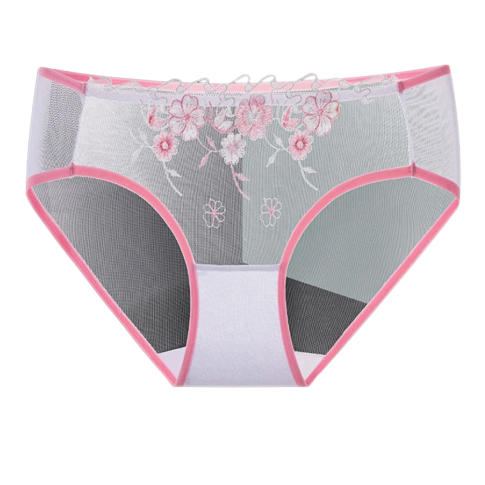 Women Sexy Lace Briefs Floral Embroidery Panties Ultra-thin Transparent Ladies Lingerie Solid Breath Underwear Erotic Knickers
Women Sexy Lace Briefs Floral Embroidery Panties Ultra-thin Transparent Ladies Lingerie Solid Breath Underwear Erotic Knickers