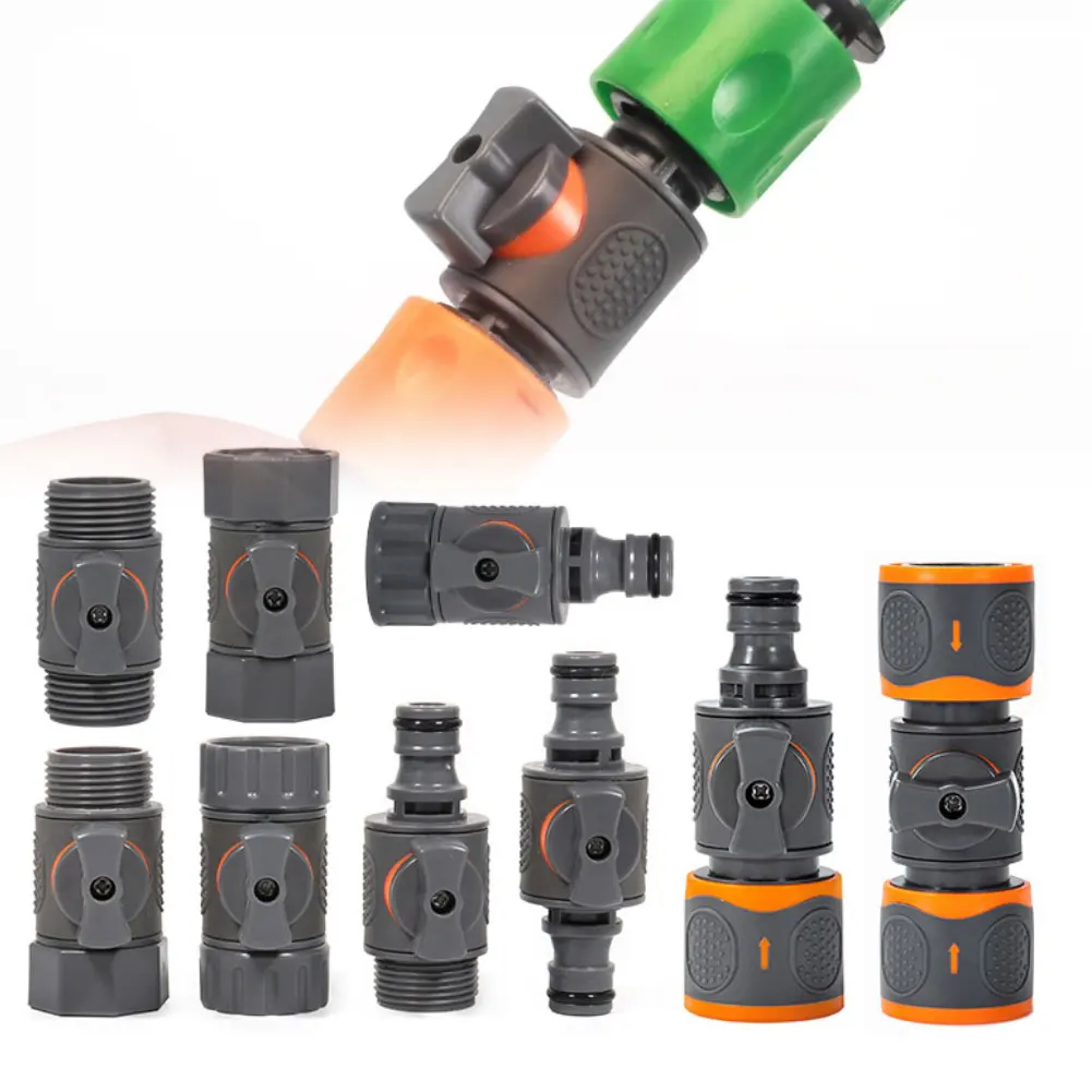 Outdoor Gardening As Shown Garden Hose Connector Adjustable Water Flow Connector Leak Proof Connector Compatible With Sprinklers
Outdoor Gardening As Shown Garden Hose Connector Adjustable Water Flow Connector Leak Proof Connector Compatible With Sprinklers