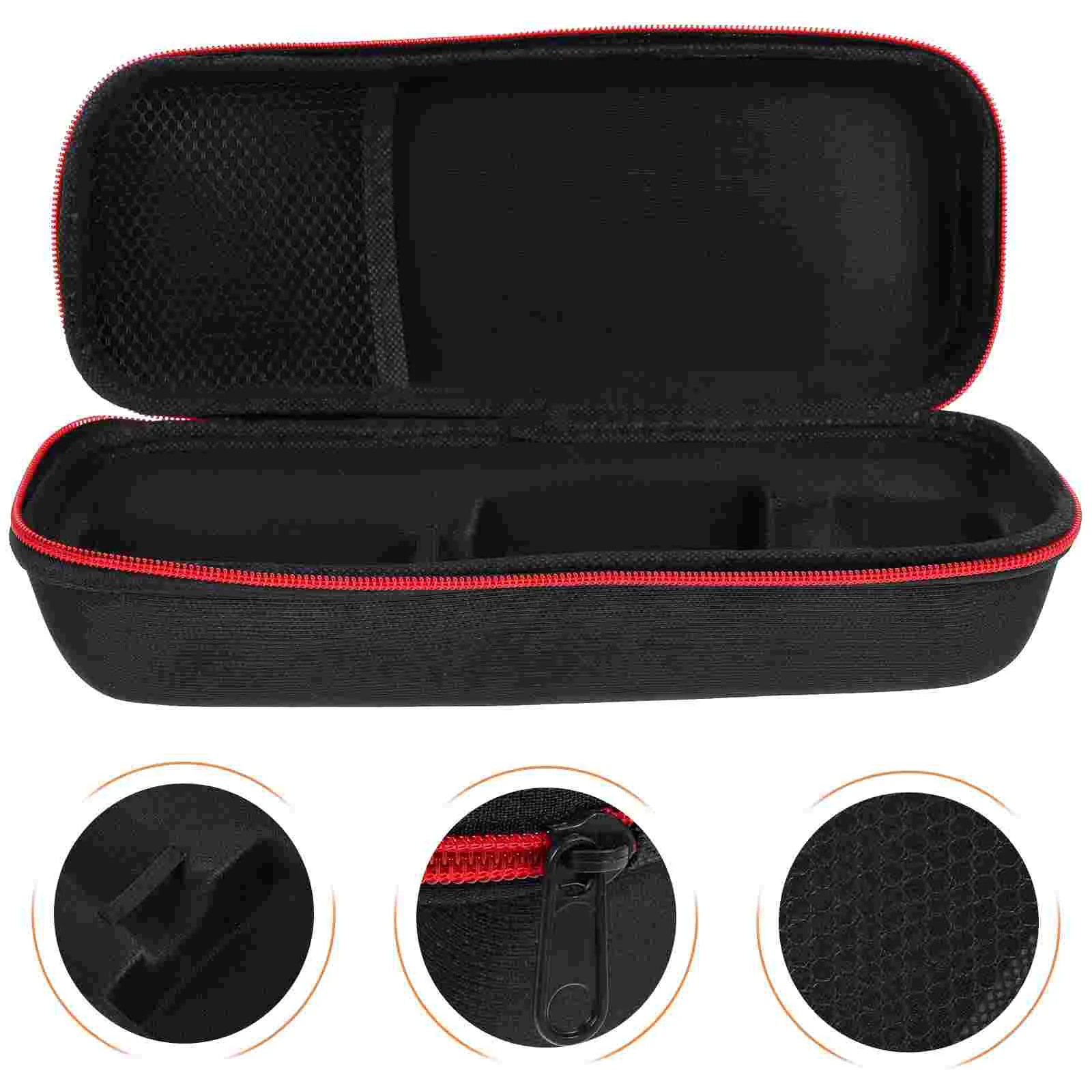 Microphone Storage Bag Large-capacity Pouch Accessories Case Shockproof Portable for Carrier Protective Carrying Travelling
Microphone Storage Bag Large-capacity Pouch Accessories Case Shockproof Portable for Carrier Protective Carrying Travelling