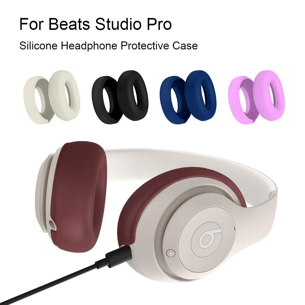 Silicone Earmuffs for Beats Studio Pro Headphones Protective Cover Dust Prevention
Silicone Earmuffs for Beats Studio Pro Headphones Protective Cover Dust Prevention
