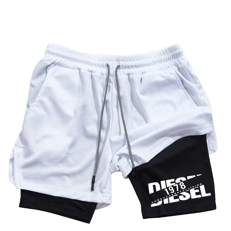 Мужские модные спортивные шорты, двухслойные дышащие шорты для фитнеса и бега, сухие дышащие шорты
Мужские модные спортивные шорты, двухслойные дышащие шорты для фитнеса и бега, сухие дышащие шорты