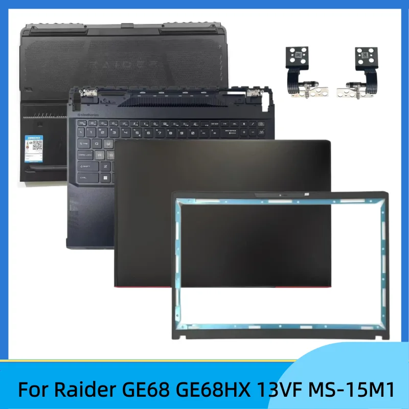 New For Raider GE68 GE68HX 13VF MS-15M1 Rear Lid Lcd Back Cover Case /Front Bezel/Hinge/Upper Case Palmrest Cover/Bottom Base
New For Raider GE68 GE68HX 13VF MS-15M1 Rear Lid Lcd Back Cover Case /Front Bezel/Hinge/Upper Case Palmrest Cover/Bottom Base