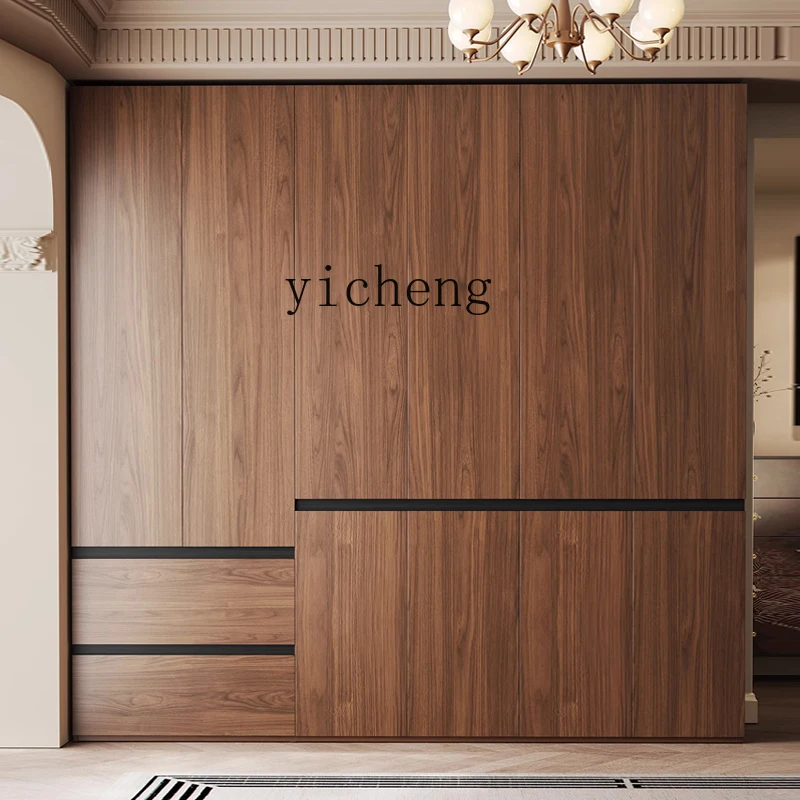 LSL Solid Wood Wardrobe Oak Board Walnut Color Chinese Style Top-to-Top Antique Style for Various Sizes of Homes
LSL Solid Wood Wardrobe Oak Board Walnut Color Chinese Style Top-to-Top Antique Style for Various Sizes of Homes