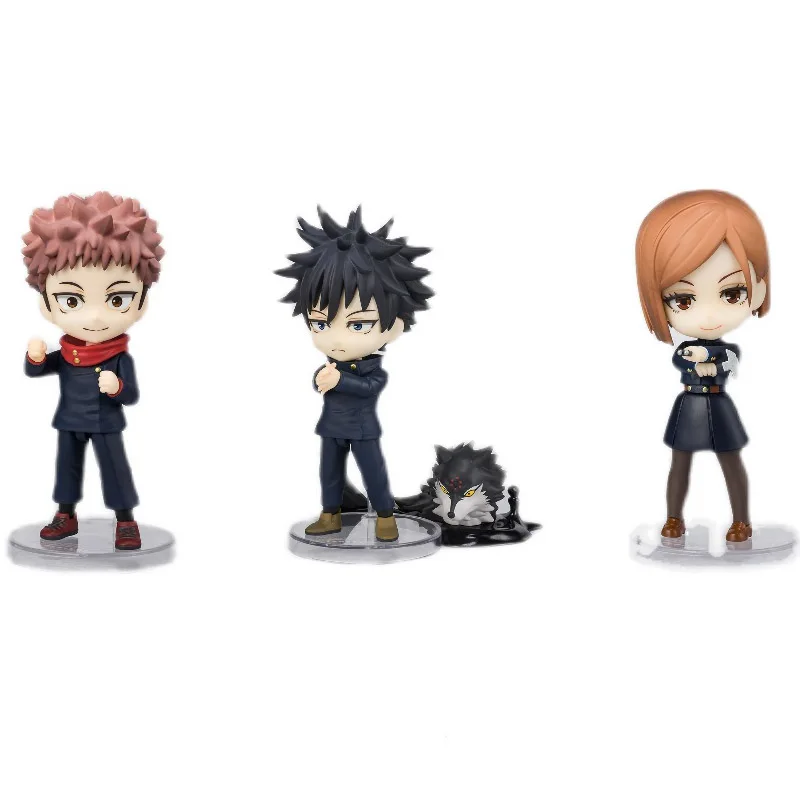 90mm Japanese original anime figure Q version Kugisaki Nobara/Fushiguro Megumi action figure collectible model toys for boys
90mm Japanese original anime figure Q version Kugisaki Nobara/Fushiguro Megumi action figure collectible model toys for boys