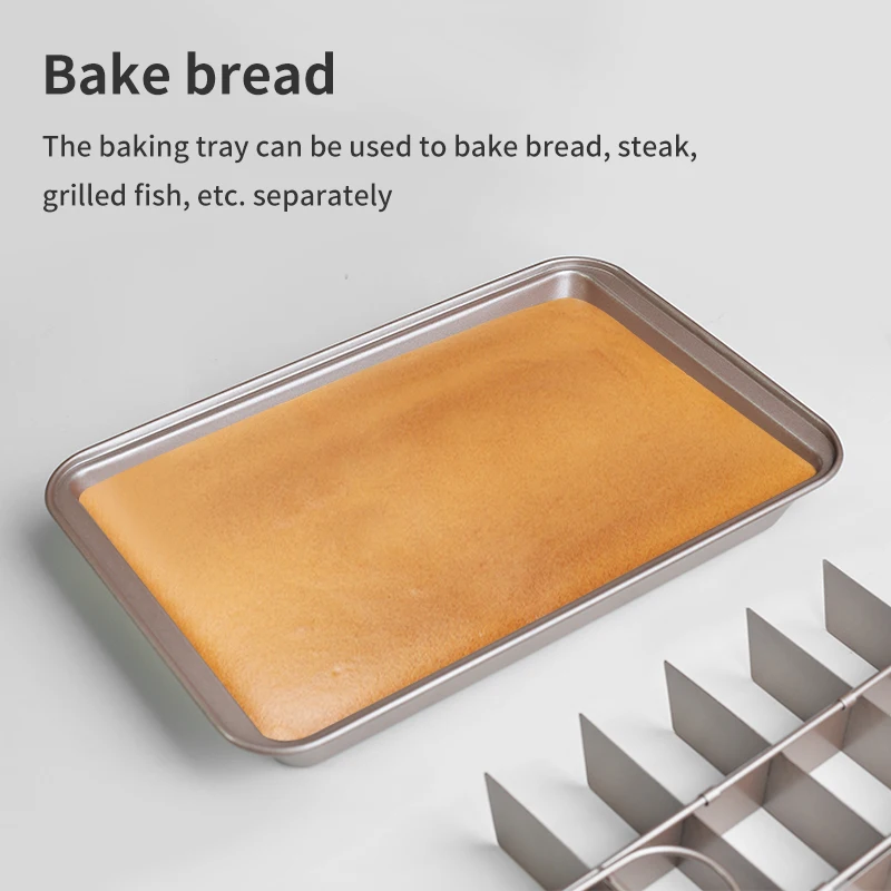 Форма для выпечки Walfos Brownie, форма для выпечки с антипригарным покрытием, решетчатая прокладка, форма для выпечки торта, прямоугольная форма
Форма для выпечки Walfos Brownie, форма для выпечки с антипригарным покрытием, решетчатая прокладка, форма для выпечки торта, прямоугольная форма