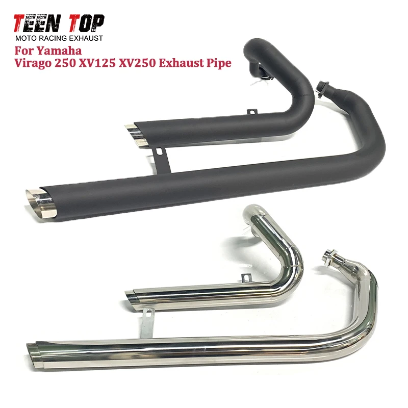 For Yamaha Virago 250 XV125 XV250 Exhaust Pipe OEM Size Motorcycle Exhaust System XV 250 125 Exhaust Muffler Escape Moto Header
For Yamaha Virago 250 XV125 XV250 Exhaust Pipe OEM Size Motorcycle Exhaust System XV 250 125 Exhaust Muffler Escape Moto Header
