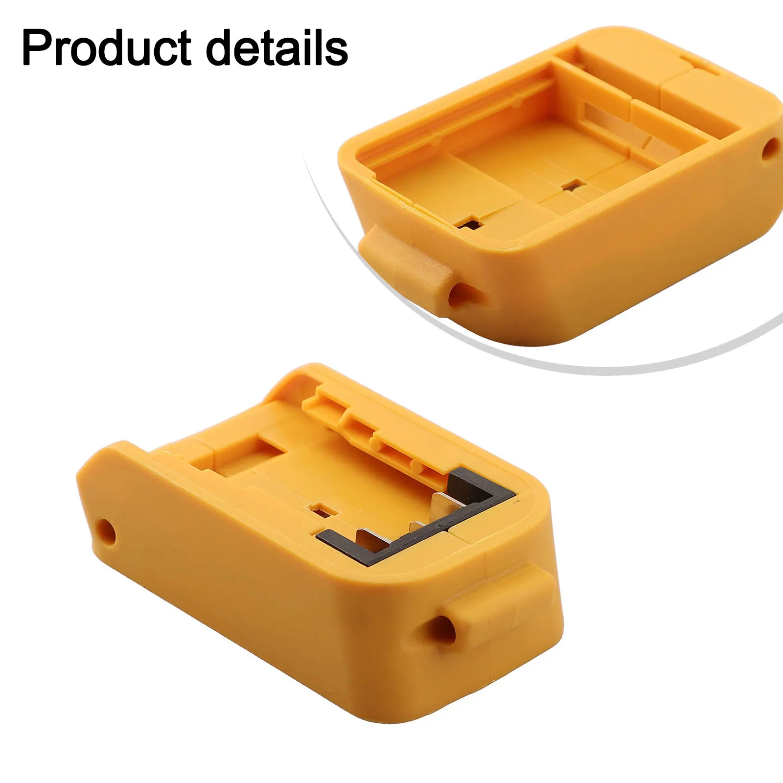 1x Battery Adapter With LED Light For 18V Battery Dual USB Converter For DCB203 DCB200 DCB201DCB204 DCB-205 DCB206
1x Battery Adapter With LED Light For 18V Battery Dual USB Converter For DCB203 DCB200 DCB201DCB204 DCB-205 DCB206