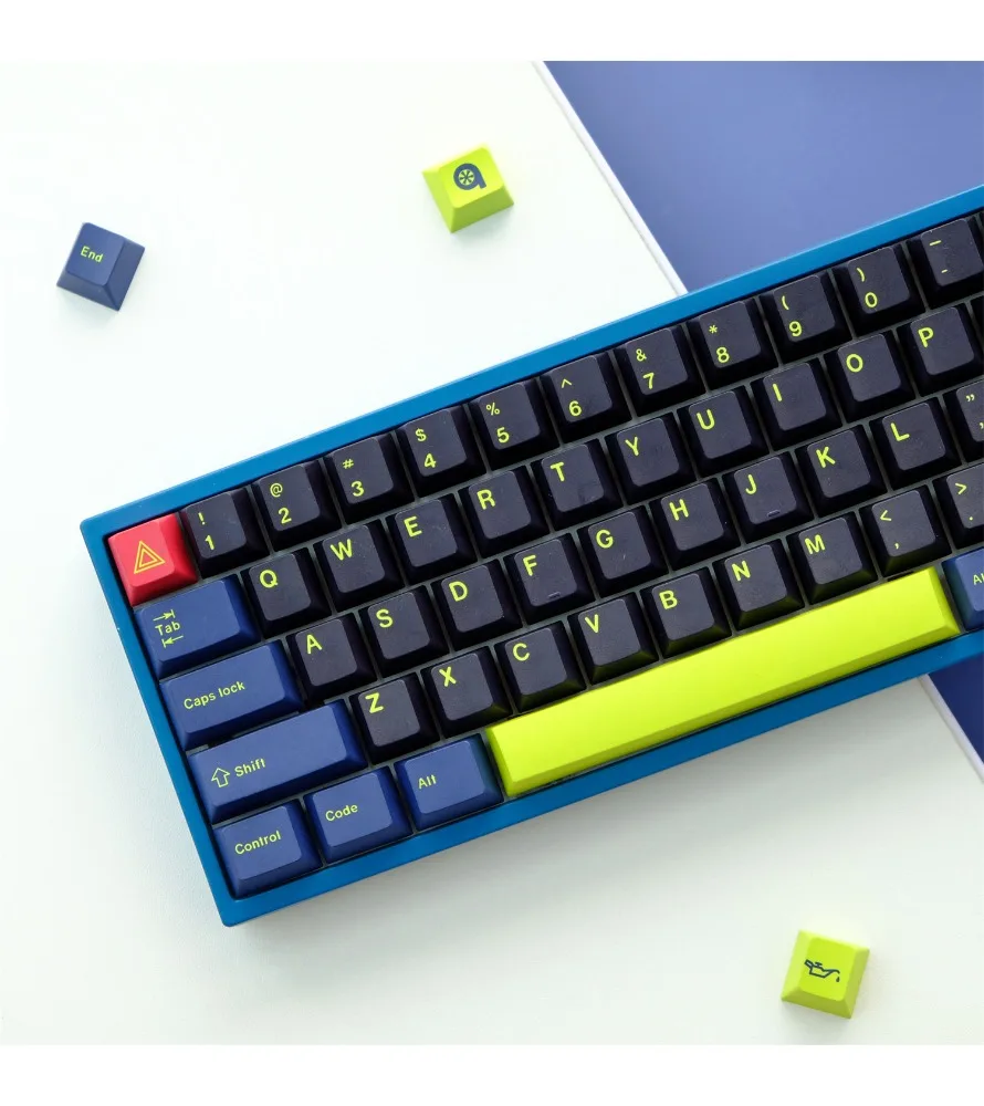 GMK night run 129 keys PBT original factory highly sublimated mechanical keyboard keycaps
GMK night run 129 keys PBT original factory highly sublimated mechanical keyboard keycaps