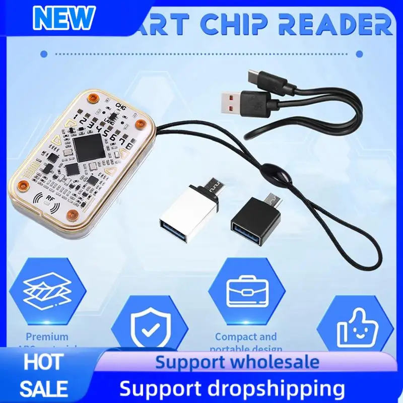 Chameleon Ultra RFID Smart Chip Reader+3XCUID Keychain Smart Card Emulator 125K 13.56M IC ID Card Decode NFC Read Writer
Chameleon Ultra RFID Smart Chip Reader+3XCUID Keychain Smart Card Emulator 125K 13.56M IC ID Card Decode NFC Read Writer