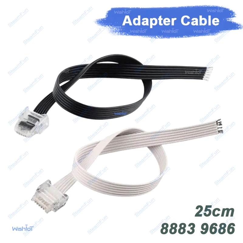 Кабель-коннектор Crystal 25 см для ремонта датчиков двигателя, специализированный провод для Wedo 2.0, детали для робототехники PF MOC
Кабель-коннектор Crystal 25 см для ремонта датчиков двигателя, специализированный провод для Wedo 2.0, детали для робототехники PF MOC