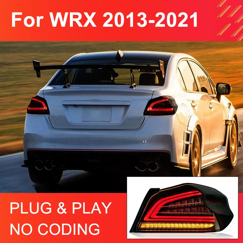 1 пара светодиодных задних фонарей в сборе для Subaru WRX 2013-2021, задние фонари Plug and Play со светодиодными ходовыми динамическими поворотными задними фонарями
1 пара светодиодных задних фонарей в сборе для Subaru WRX 2013-2021, задние фонари Plug and Play со светодиодными ходовыми динамическими поворотными задними фонарями