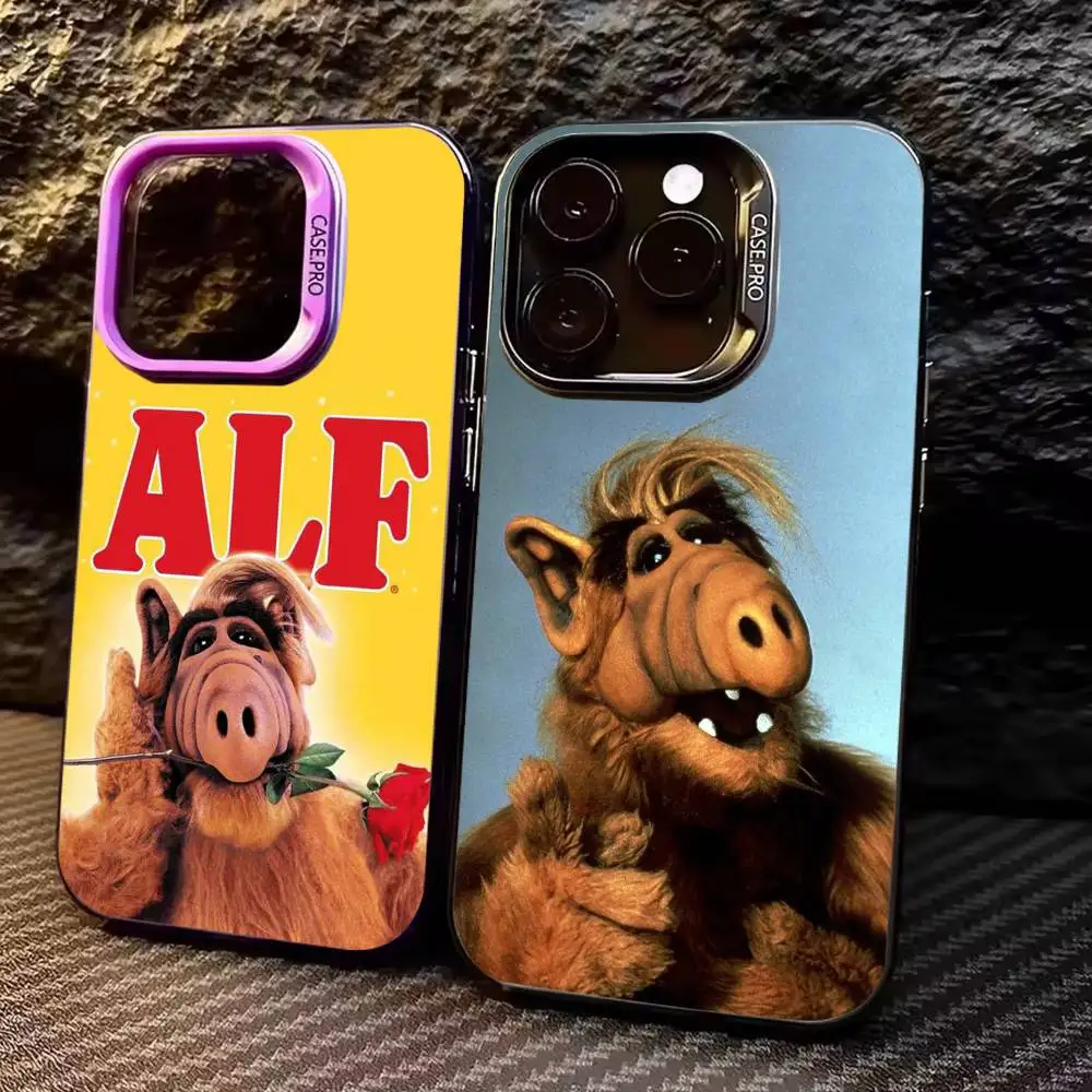 Family Comedy TV Series ALF Phone Case For iPhone17,16,15,14,13,12,11 Plus,Pro Max Colored Silver Plated Inside Cover
Family Comedy TV Series ALF Phone Case For iPhone17,16,15,14,13,12,11 Plus,Pro Max Colored Silver Plated Inside Cover