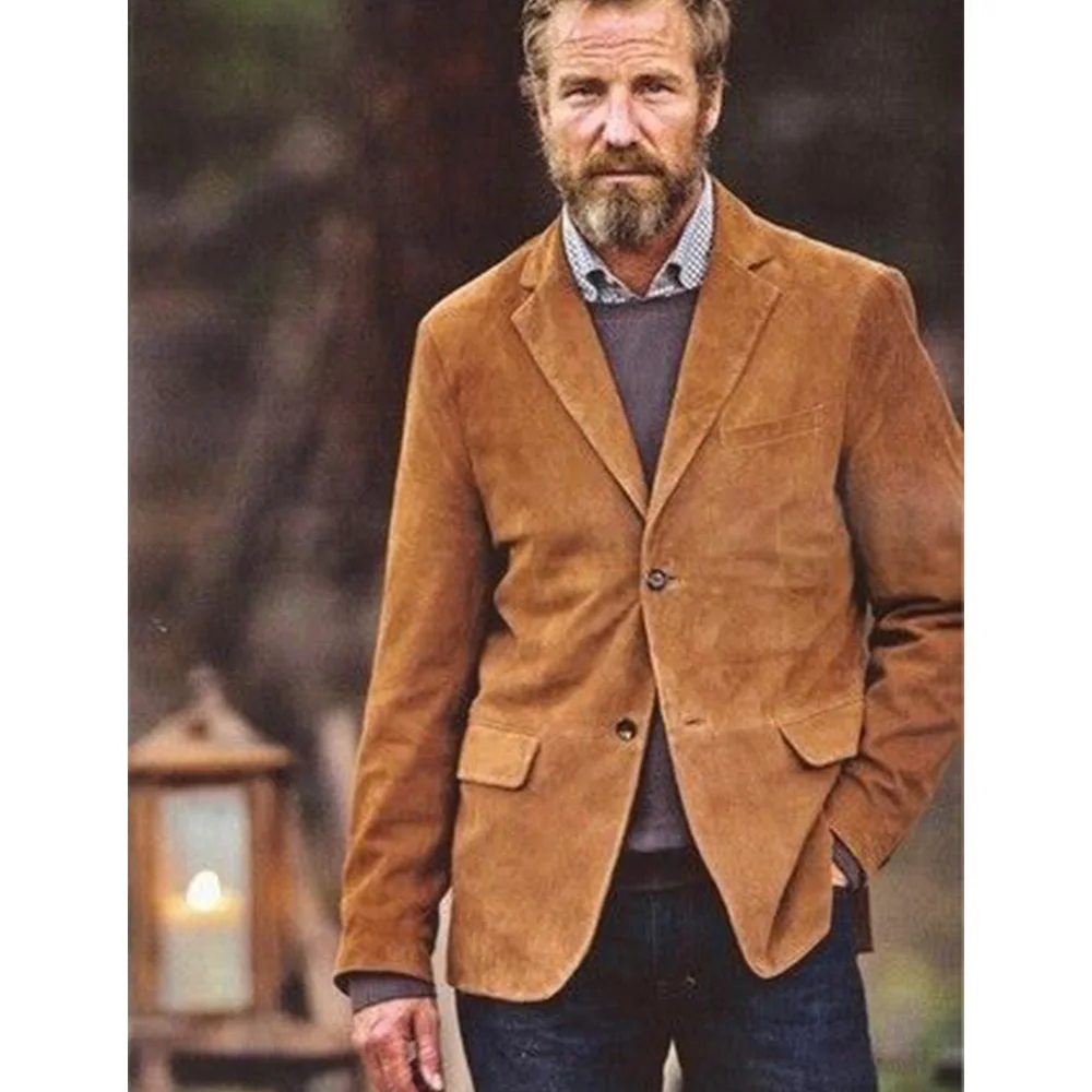 Vintage Men's Jacket Blazer Suede Fabric Casual Comfortable Commuting Fashion Slim Design Man Jackets Coat Suit Clothing
Vintage Men's Jacket Blazer Suede Fabric Casual Comfortable Commuting Fashion Slim Design Man Jackets Coat Suit Clothing