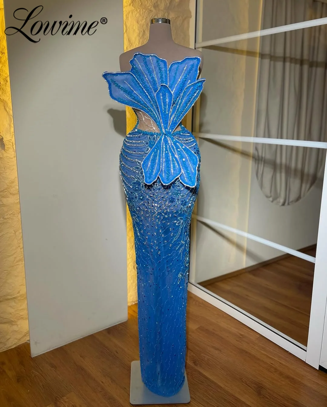 Lowime Blue Beaded Party Dress Elegant Evening Dress Event Gala Gowns 2025 Customized Prom Gown for Special Occasions Aso Ebi
Lowime Blue Beaded Party Dress Elegant Evening Dress Event Gala Gowns 2025 Customized Prom Gown for Special Occasions Aso Ebi