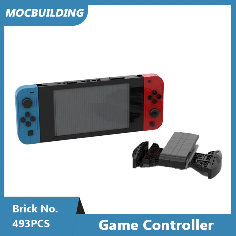 Строительные блоки MOC, игрушечный игровой контроллер, модель переключателя, классические DIY собранные кирпичи, креативная коллекция, дисплей, рождественские подарки, 493 шт.
Строительные блоки MOC, игрушечный игровой контроллер, модель переключателя, классические DIY собранные кирпичи, креативная коллекция, дисплей, рождественские подарки, 493 шт.