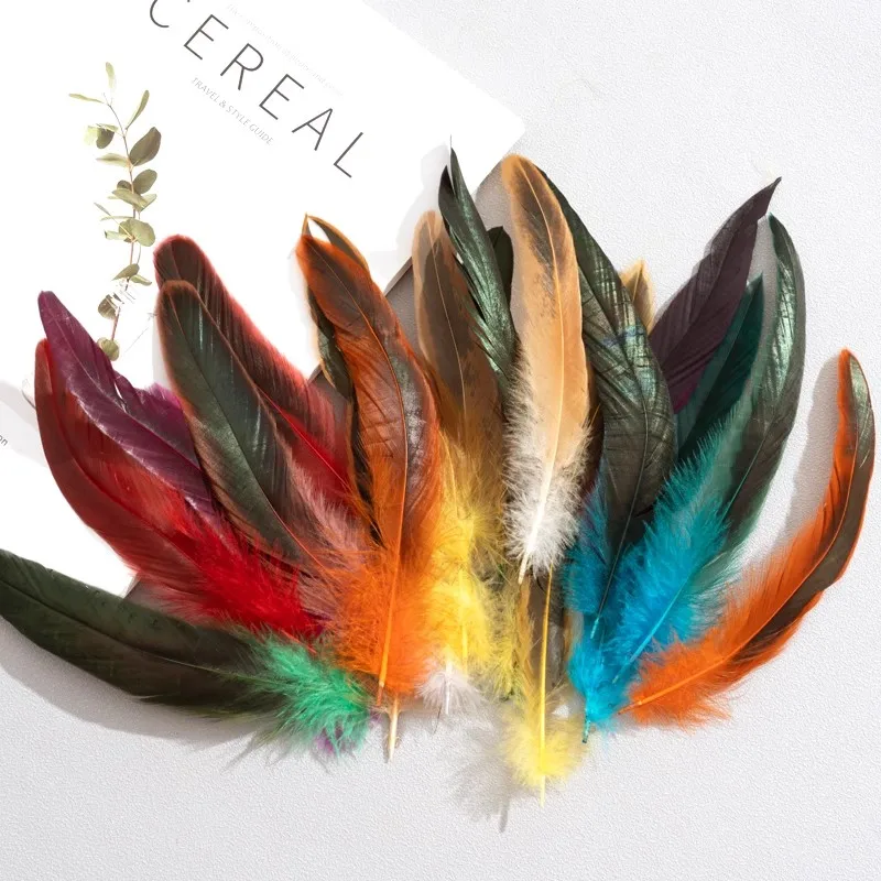 Plume decoration! 200Pcs/Lot 10COLOR MIX HALF BRONZE SCHLAPPEN ROOSTER FEATHERS 6-8",feathers for crafts
Plume decoration! 200Pcs/Lot 10COLOR MIX HALF BRONZE SCHLAPPEN ROOSTER FEATHERS 6-8",feathers for crafts