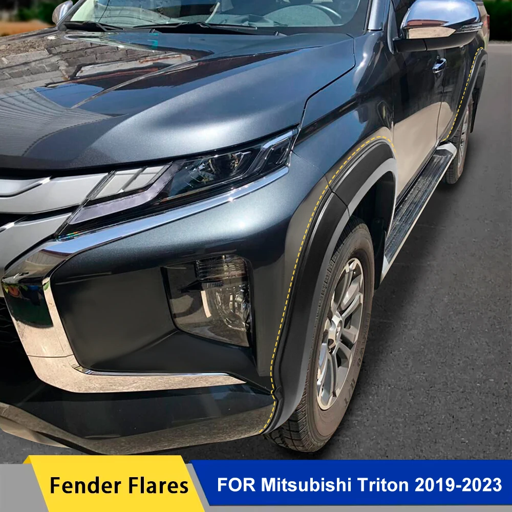 OEM Front&Rear Fender Flares ABS For Mitsubishi L200 Triton 2019 2021 2022 2023 MR Wheel Arch 4WD Car Accessories Double Cabin
OEM Front&Rear Fender Flares ABS For Mitsubishi L200 Triton 2019 2021 2022 2023 MR Wheel Arch 4WD Car Accessories Double Cabin