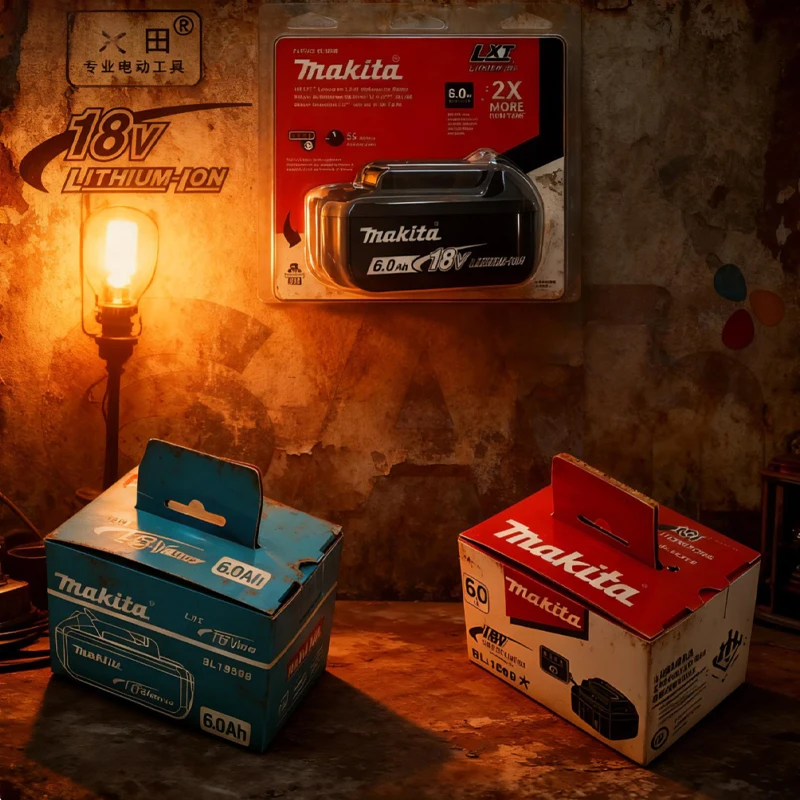 New 100% Original Makita 18V 6.0Ah battery, for Makita BL1830, BL1830B, BL1840 ,BL1840B ,BL1850 BL1860B power tools battery
New 100% Original Makita 18V 6.0Ah battery, for Makita BL1830, BL1830B, BL1840 ,BL1840B ,BL1850 BL1860B power tools battery