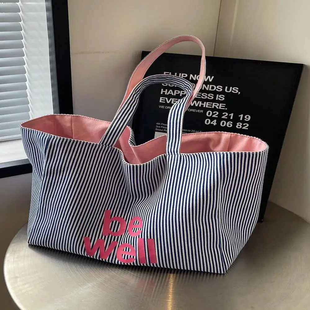 Минималистичная двусторонняя холщовая большая сумка — двусторонняя полосатая, легкая для бизнеса, отдыха и покупок
Минималистичная двусторонняя холщовая большая сумка — двусторонняя полосатая, легкая для бизнеса, отдыха и покупок