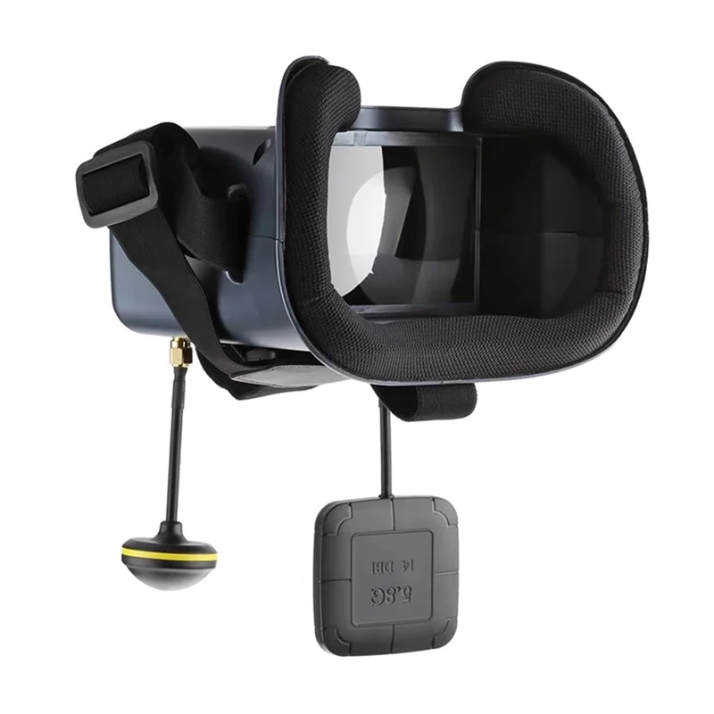 A13E-5.8G 40CH Receiver 4.3 Inch FPV Goggles With DVR Auto-Searching Race Band For FPV Drone RC Quadcopter Airplane
A13E-5.8G 40CH Receiver 4.3 Inch FPV Goggles With DVR Auto-Searching Race Band For FPV Drone RC Quadcopter Airplane