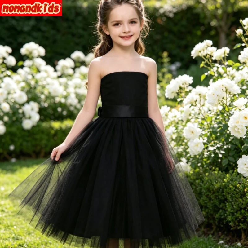 Sleek Long Hem Black Tulle Costume Suitable for Kid Beauty Pageants, Evening Receptions and Carnival Role Play Disguise Looks
Sleek Long Hem Black Tulle Costume Suitable for Kid Beauty Pageants, Evening Receptions and Carnival Role Play Disguise Looks