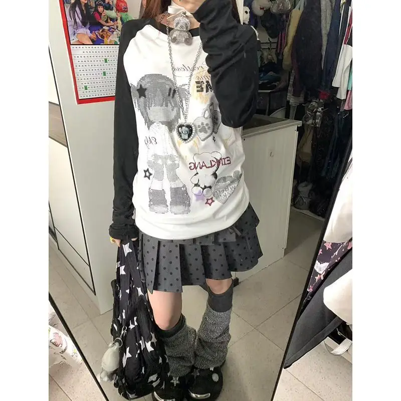 American Retro Fun Children's Pure Cotton Long Sleeve T-Shirt Women's Spring Autumn Loose Base Shirt Trendy Top
American Retro Fun Children's Pure Cotton Long Sleeve T-Shirt Women's Spring Autumn Loose Base Shirt Trendy Top