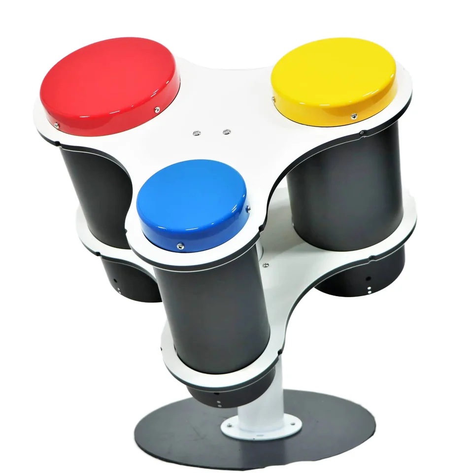 Rainbow Bongos Percussion Drums Set Three Congas With Steel And Aluminum Material For School And Shopping Mall Playgrounds
Rainbow Bongos Percussion Drums Set Three Congas With Steel And Aluminum Material For School And Shopping Mall Playgrounds