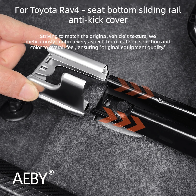 For Toyota Rav4 2020-2026 Seat Track Cover,Rail protective cap,Seat slide anti-kick cover,Rail cover protects decoration
For Toyota Rav4 2020-2026 Seat Track Cover,Rail protective cap,Seat slide anti-kick cover,Rail cover protects decoration