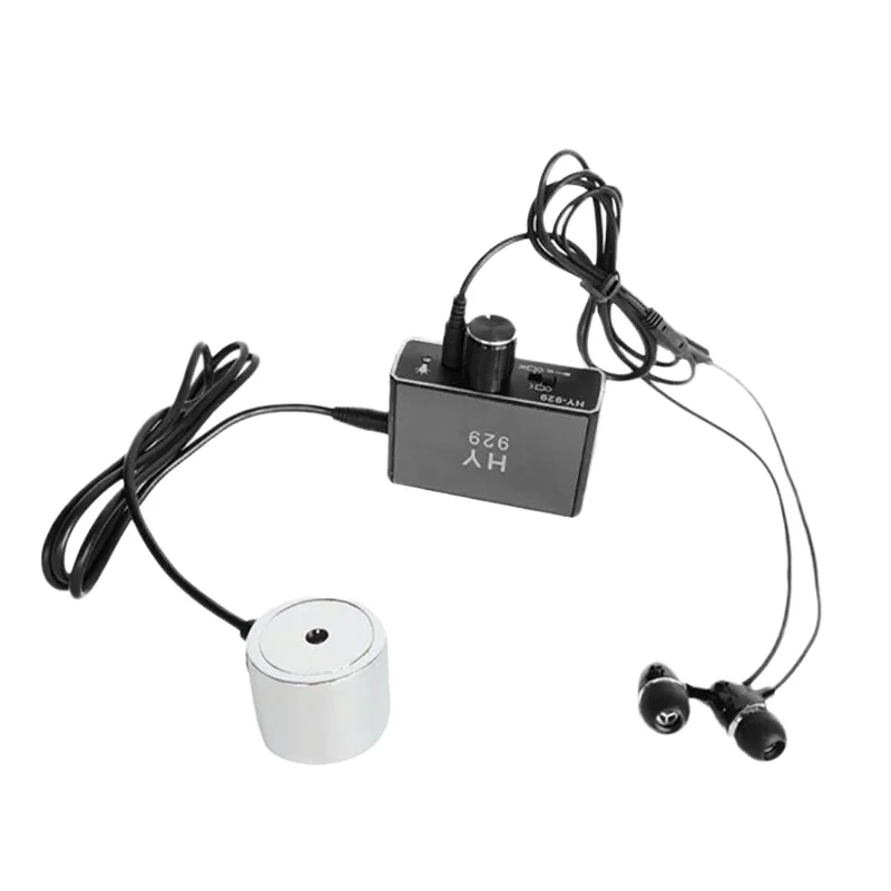 HY-929 Digital Voice Recorder Wall Microphone For MP3 Audio Format Recording Listen Door/Window Partition Detect Pipe Leaks
HY-929 Digital Voice Recorder Wall Microphone For MP3 Audio Format Recording Listen Door/Window Partition Detect Pipe Leaks